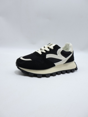 Buty sportowe damskie na płaskim (36-41) 23088 BLACK