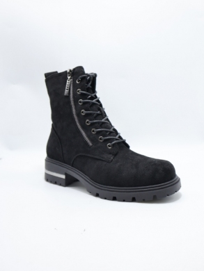 Botki damskie ocieplane na obcasie (36-41) X2305A