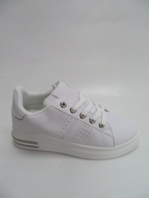 Tenisówki damskie na płaskim (36-41) BO-227 WHITE