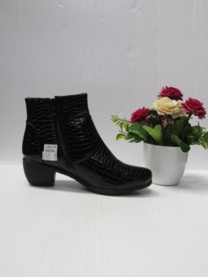 Botki damskie ocieplane na obcasie (36-41) NZ05 BLACK