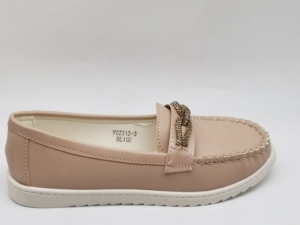Mokasyny damskie na płaskim (36-41) YG2312-3 BEIGE