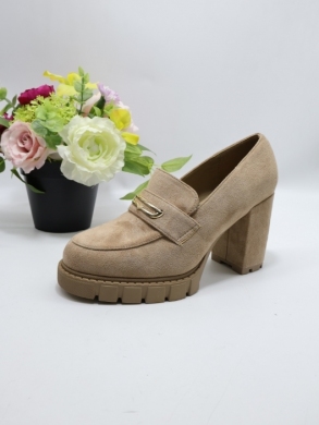 Półbuty damskie na obcasie (36-41) MD7531-6 KHAKI