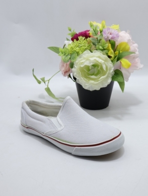 Tenisówki dziewczęce (30-35) HB-276 WHITE