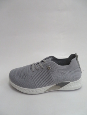 Buty sportowe damskie na płaskim (36-41) K08-2 GREY