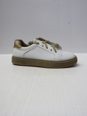 Buty sportowe damskie na płaskim (36-41) 961 KHAKI/WHITE