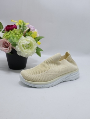 Buty sportowe damskie na płaskim (36-41) 822 BEIGE