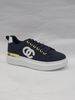 Buty sportowe damskie na płaskim (36-41) DJ-2 NAVY