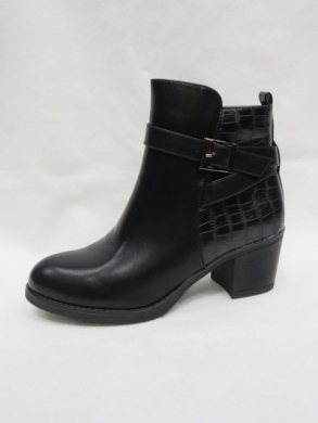 Botki damskie ocieplane na obcasie (36-41) 566-5