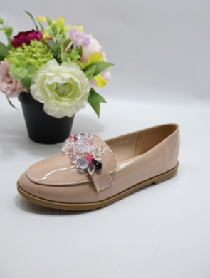Mokasyny damskie na płaskim (36-41) LCL-27 APRICOT