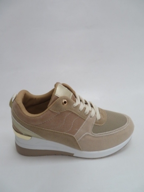 Sportowe Damskie na koturnie (36-41) J-54 CAMEL