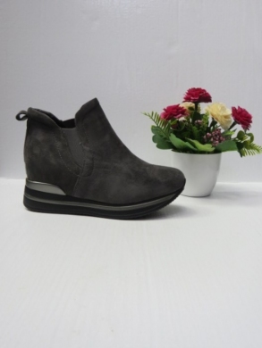 Półbuty damskie na koturnie (36-41) Q18 GREY