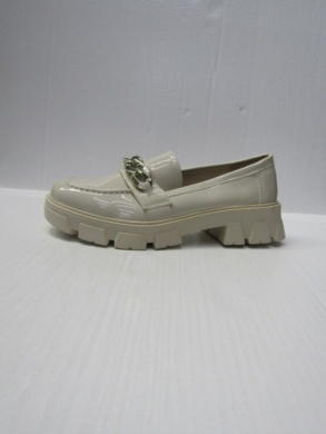 Mokasyny damskie na płaskim (36-41) 999-1 BEIGE