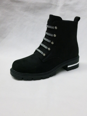 Botki damskie na płaskim (36-41) A779 BLACK