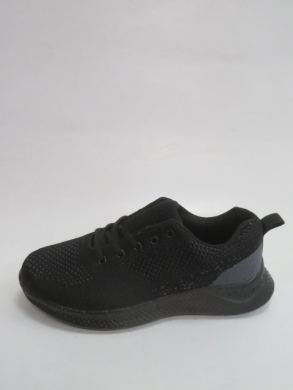 Buty sportowe damskie na płaskim (37-42) S2533 BLACK