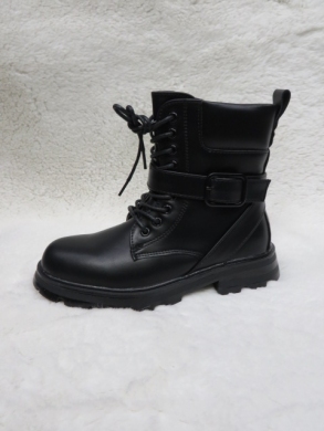Trapery dziewczęce ocieplane (31-36) 7506-3A BLACK