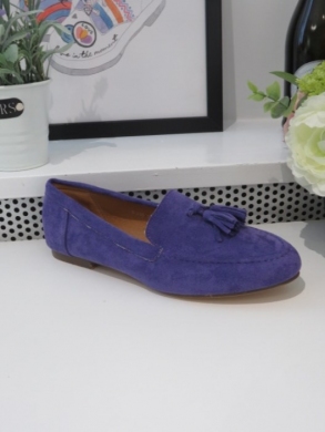 Mokasyny damskie na płaskim (36-41) B835 PURPLE