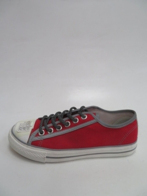 Trampki damskie na płaskim (36-41) WQG-810 RED