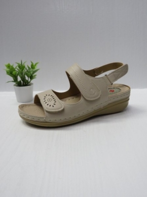 Sandały damskie na koturnie (36-41) 3015 BEIGE