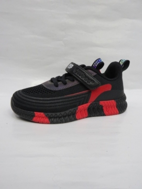 Buty sportowe chłopięce (26-31) L36A BLACK/RED