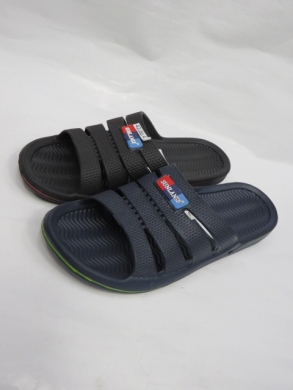 Basenówki męskie (42-44) H367-4 BLACK/NAVY