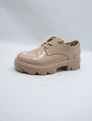Półbuty damskie na płaskim (36-41) BL6550 NUDE