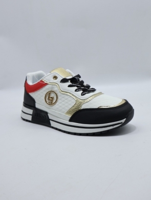 Buty sportowe damskie na płaskim (36-41) SJ2598-2 WH/BLACK