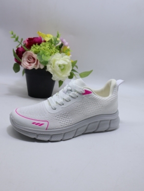 Buty sportowe damskie na płaskim (36-41) XG-29 WHITE