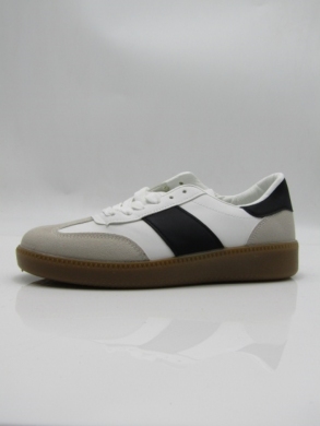 Buty sportowe damskie na płaskim (36-41) DKB8691 BLACK