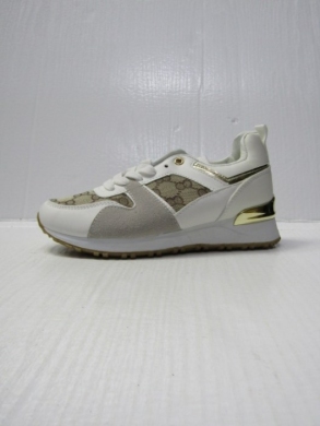 Buty sportowe damskie na płaskim (36-41) 8907 WHITE