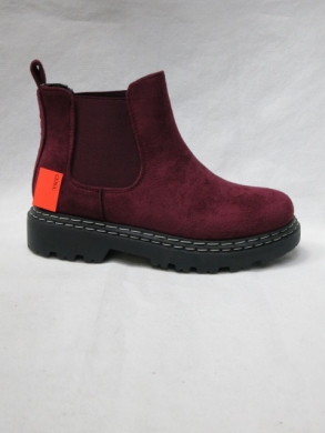 Botki damskie na płaskim (36-41) LS2161 RED