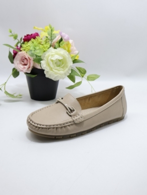 Mokasyny damskie na płaskim (36-41) GS31 KHAKI