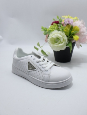 Buty sportowe damskie na płaskim (36-41) EV-313 WH