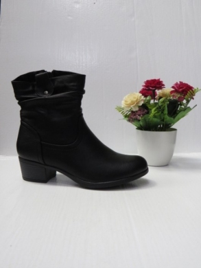 Botki damskie ocieplane na obcasie (36-41) 8681-1