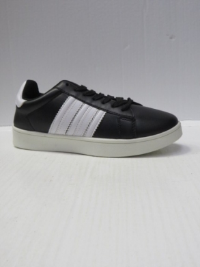 Buty sportowe damskie na płaskim (36-41) D199-1 BLACK/WHITE