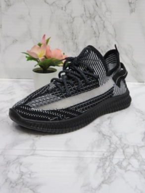 Buty sportowe damskie na płaskim (36-41) 9903 BLACK