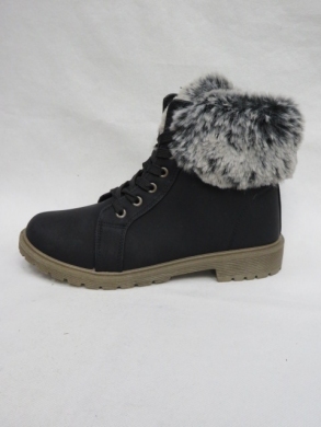 Trapery damskie ocieplane (36-42) 3115-10 BLACK