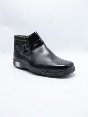 Botki męskie ocieplane (40-45) 905M BLACK