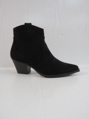 Botki damskie na obcasie (36-41) 8699A BLACK