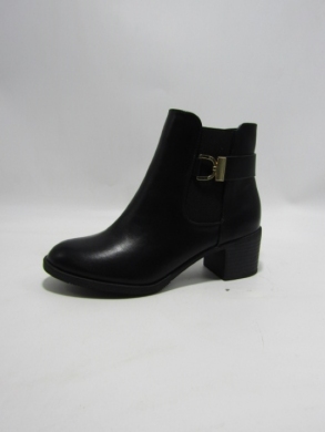 Botki damskie na obcasie (36-41) D7-11 BLACK