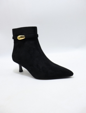 Botki damskie na szpilce (36-41) 5277 BLACK