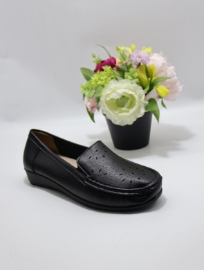 Półbuty damskie na koturnie (36-41) B3259 BLACK