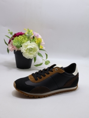 Buty sportowe damskie na płaskim (36-41) 6450 BLACK