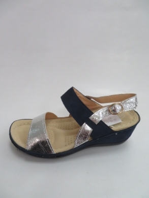 Sandały damskie na koturnie (36-41) N2092-2 SILVER
