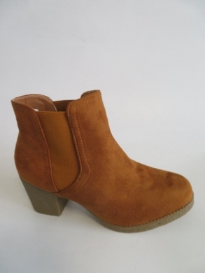 Botki damskie jesienne na obcasie (36-41) 18-179 CAMEL