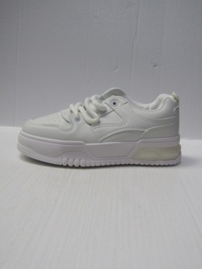 Buty sportowe damskie na płaskim (36-41) YSX158 WHITE