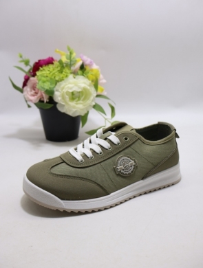 Buty sportowe damskie na płaskim (36-41) G25-3 GREEN