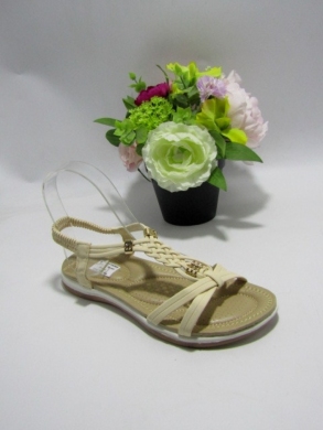 Sandały damskie na płaskim (36-41) FY6966 BEIGE