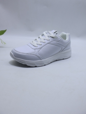 Buty sportowe damskie na płaskim (37-41) LXC8582 WHITE