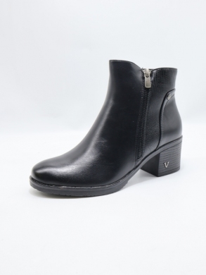 Botki damskie ocieplane na obcasie (36-41) YCC-79 BLACK