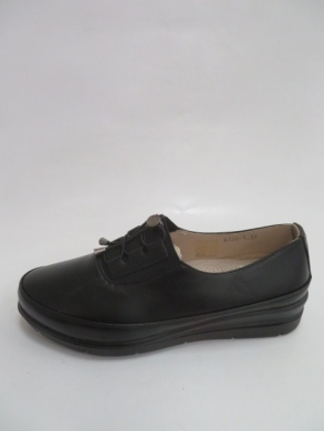 Półbuty damskie na płaskim (36-42) 8326-1 BLACK